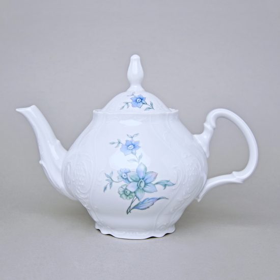 BERNADOTTE Gentiana: Tea pot 1,2 l, Thun 1794, Carlsbad porcelain