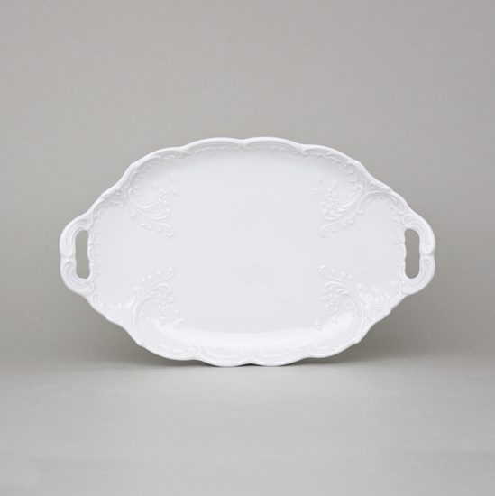Tray with handles small 25 cm, Opera white, Cesky porcelan a.s.