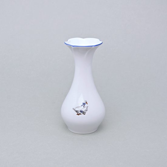 Vase - flower 16,5 cm, Český porcelán a.s., Goose