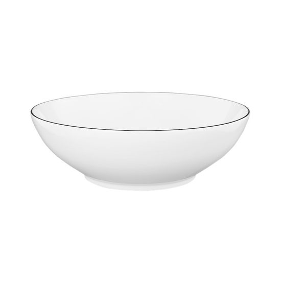 Bowl 20 cm, Lido Black Line, Seltmann Porcelain