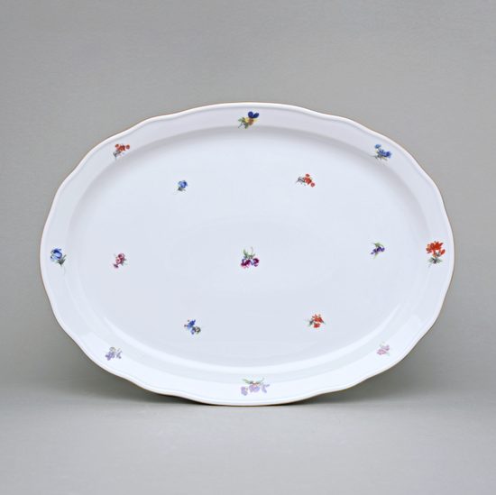 Talíř oválný 35 cm, Rakouská házenka, Český porcelán a.s.