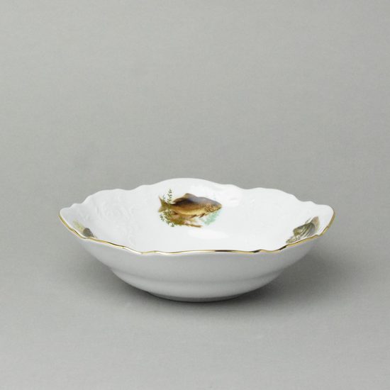 Bowl 19 cm, Thun 1794, karlovarský porcelán, BERNADOTTE fishing