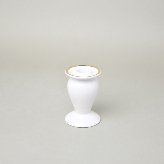 Opal gold: Candleholder 10 cm, Thun 1794 Carlsbad porcelain