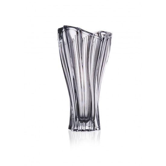 Skleněná váza Plantica - čirá, 32 cm, Aurum Crystal