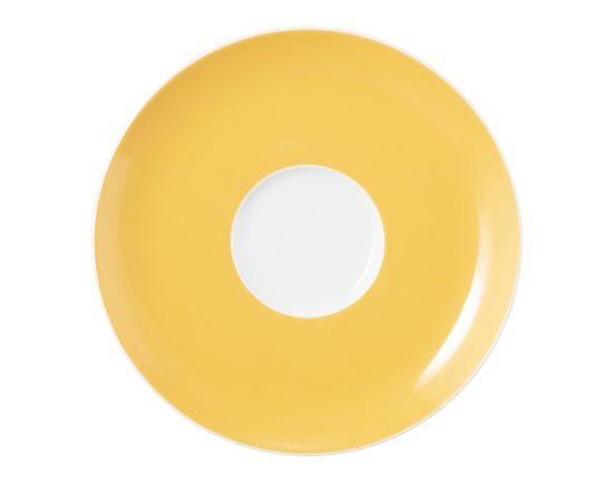 Liberty grass: Universal saucer 16,5 cm yellow, Seltmann porcelain