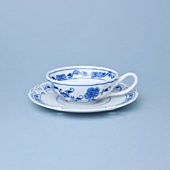 Cup plus saucer 200 ml / 15,3 cm GIFT BOX, Original Blue Onion Pattern
