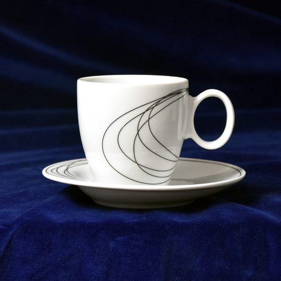 Fututre 30158: Cup 160 ml plus saucer 145 mm, Thun 1794 Carlsbad porcelain