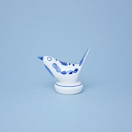 Bird III. h. 6,9 cm, Original Blue Onion Pattern