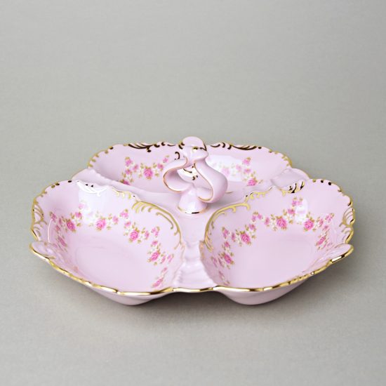 Cabaret 3 pcs. 23 cm, dekor 158, Leander, rose china