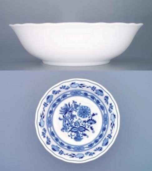 Fruit bowl 21 cm, Original Blue Onion Pattern, QII