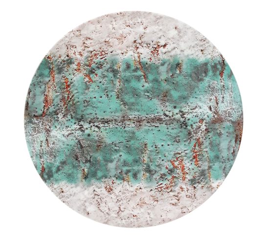 Plate flat 28 cm, Life 25837, Seltmann Porcelain