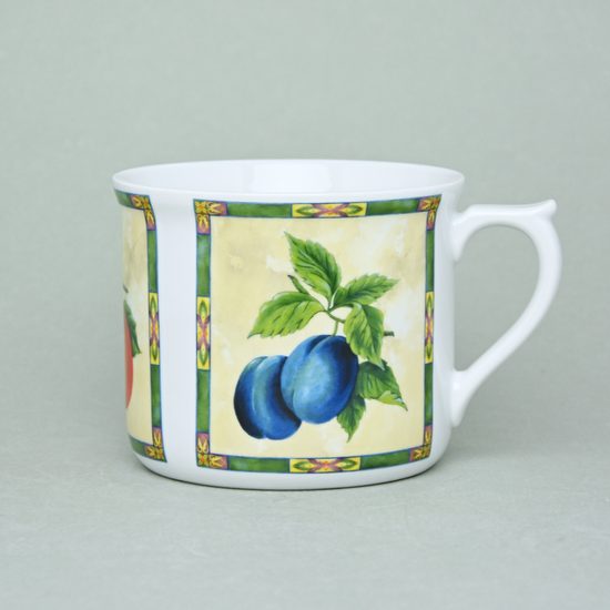 Mug Warmer big 0,7 l, Fruits on white, Leander Loučky