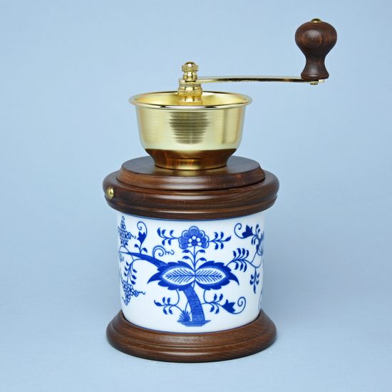 Coffee mill, Original Blue Onion Pattern