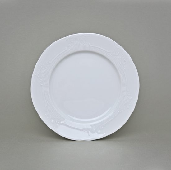 Vicomte white: Plate dessert 19 cm, Thun 1794 Carlsbad porcelain