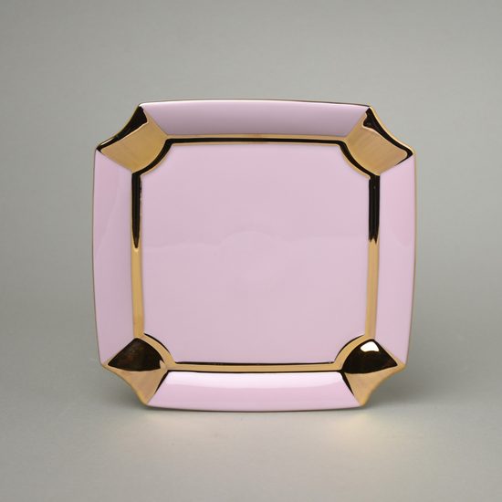 Plate dessert 19 cm, Empír 380, Rose China Chodov