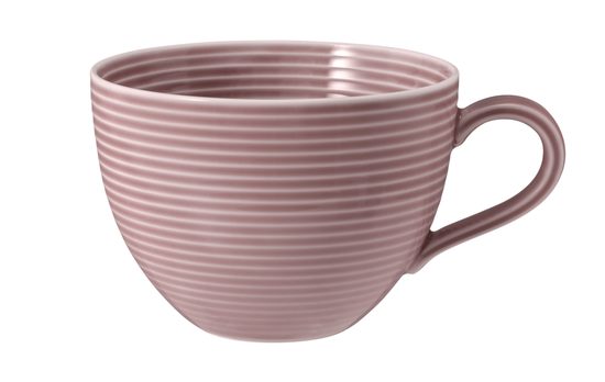 Beat old rose: Breakfast / milk cup 350 ml, porcelain Seltmann
