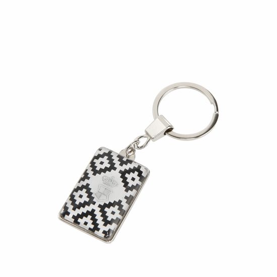 Keychain Diamonds 3 x 9,5 cm, metal, Château, Goebel Artis Orbis