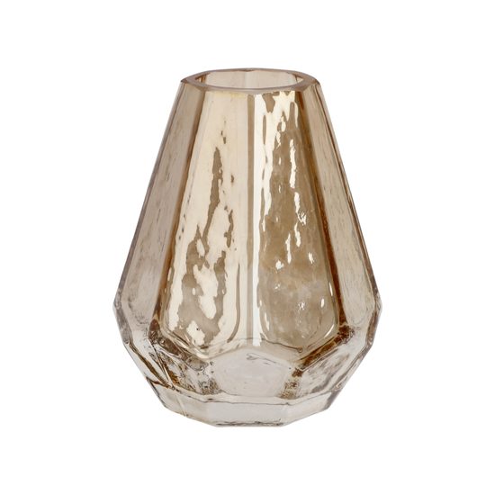 Vase Shiny Sand 9 / 9 / 12 cm, glass, Goebel