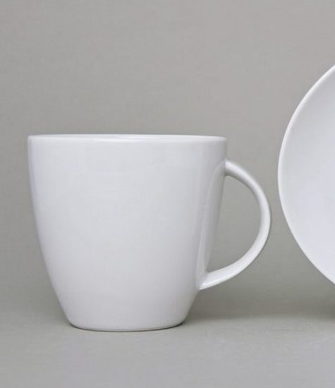 Cup 220 ml, Thun 1794, karlovarský porcelán, Loos white