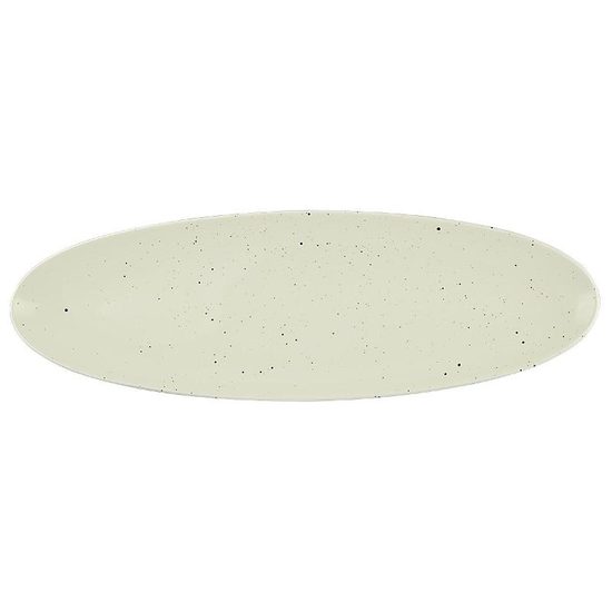 Platter oval 44 x 14 cm, Life Champagne 57010, Seltmann Porcelain