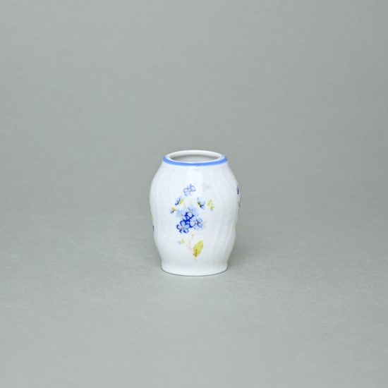 Dóza na párátka, Thun 1794, karlovarský porcelán, BERNADOTTE pomněnka