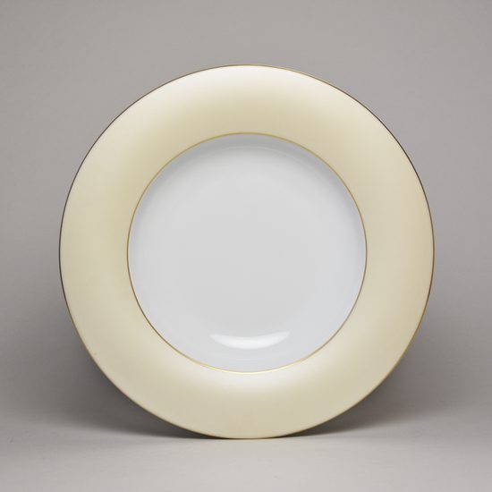 Jade 3735 Veluto: Plate deep 23 cm, Tettau porcelain