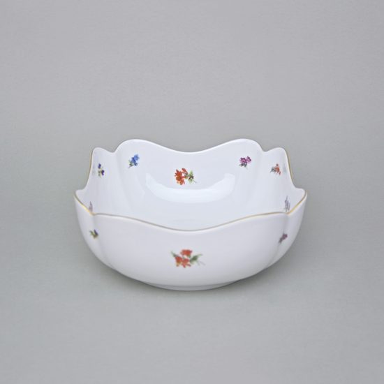 Salad bowl square 18 cm, Hazenka, Cesky porcelan a.s.