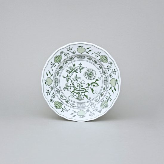 Talíř dezertní 17 cm, zelený cibulák, Český porcelán a.s.