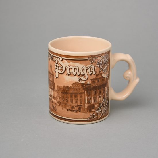 Mug Praga 350 ml, Bechyně ceramic