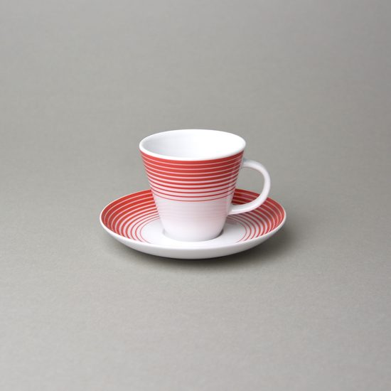 Cup 100 ml espresso and saucer 12,5 cm, Thun 1794 Carlsbad porcelain, TOM 29954a