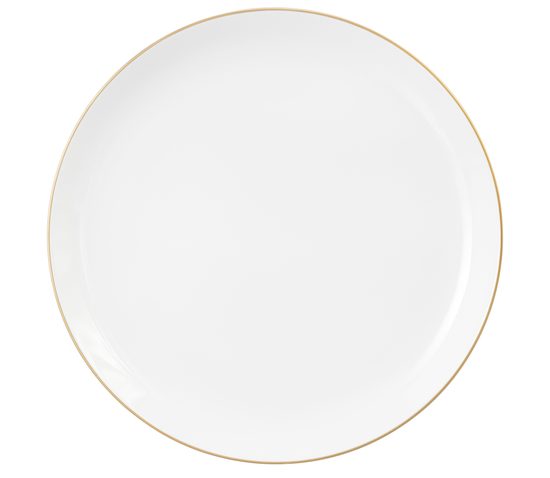 Liberty gold line: Dinner plate 27,5 cm, Seltmann porcelain
