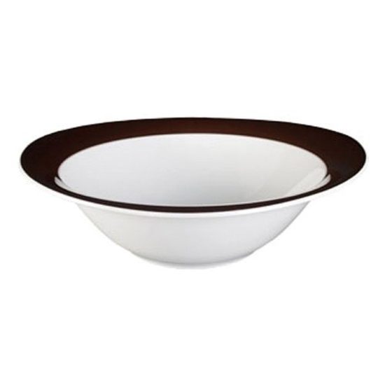 Bowl 28 cm, Trio 23602 Dark Chocolate, Seltmann Porcelain