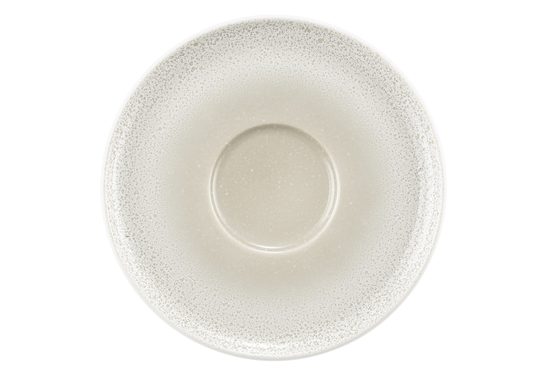 Saucer 16 cm combi, Sento AURA home - cream, Seltmann porcelain