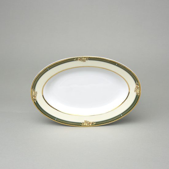 Oval side dish 22,5 x 15 cm, Sabina, Apricots, Leander Loučky