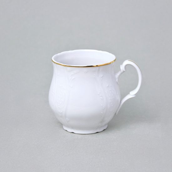Mug Jonas 310 ml, Thun 1794 Carlsbad porcelain, BERNADOTTE gold line