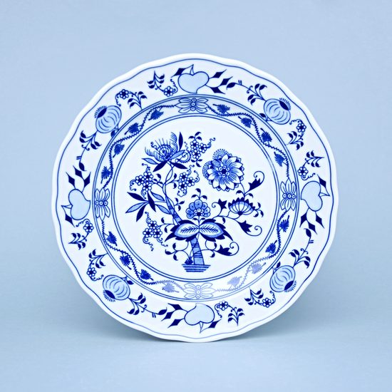 Plate flat 24 cm, Original Blue Onion Pattern