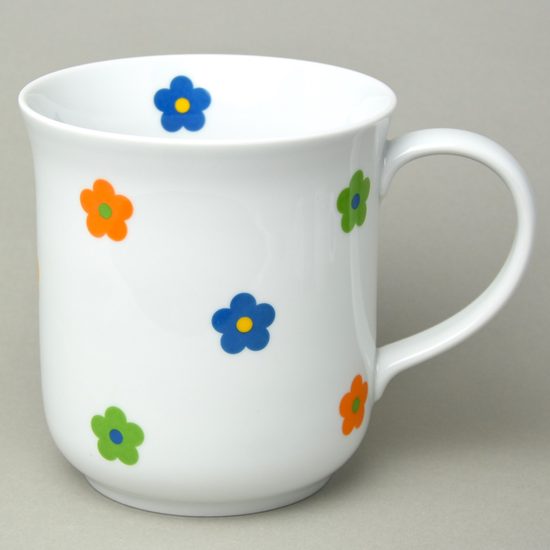 Hrnek Golem 1,5 l, trio květy, Český porcelán a.s.