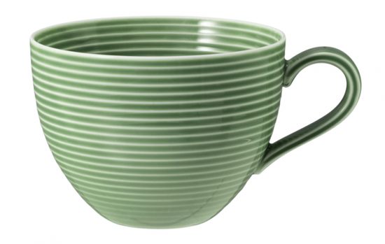 Beat grey-green: Cup 350 ml breakfast, Seltmann porcelain