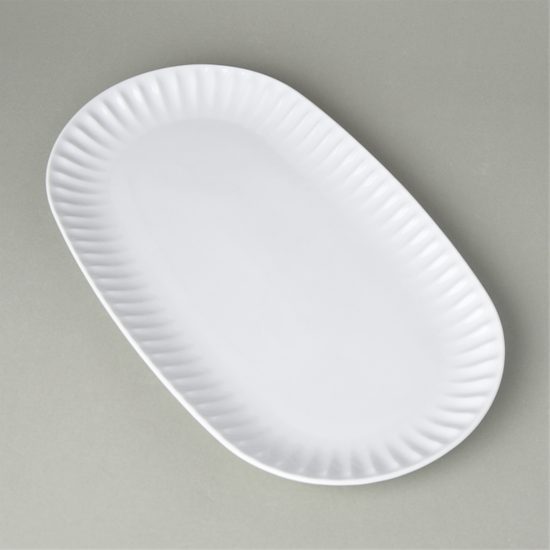 Platter oval 37 cm, Ribby, G. Benedikt 1882