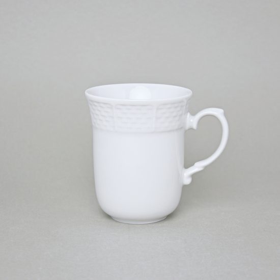 Mug 250 ml, Thun 1794 Carlsbad porcelain, Natalie white