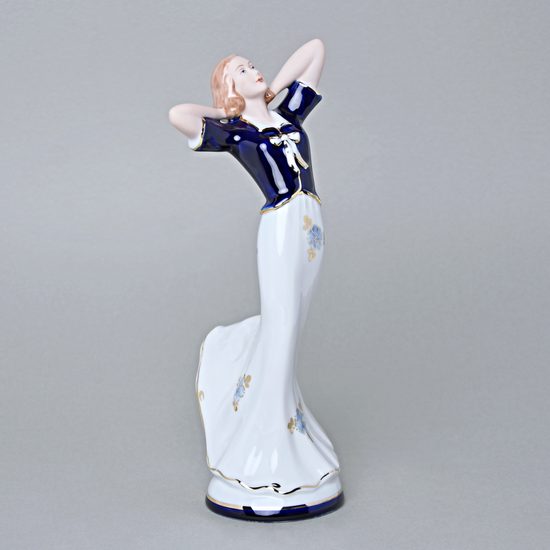 Dívka 13,5 x 11 x 29 cm, ISIS, Porcelánové figurky Duchcov