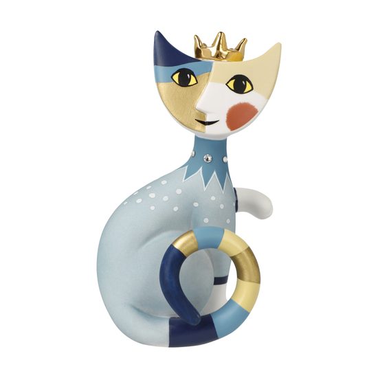 Cat Max il re 9 / 7.5 / 13cm, biscuit china, Cats Goebel R. Wachtmeister