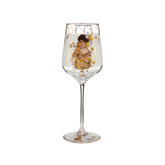 Wine glass Gustav Klimt - Adele Bloch-Bauer, 0,45 l, Glass, Goebel