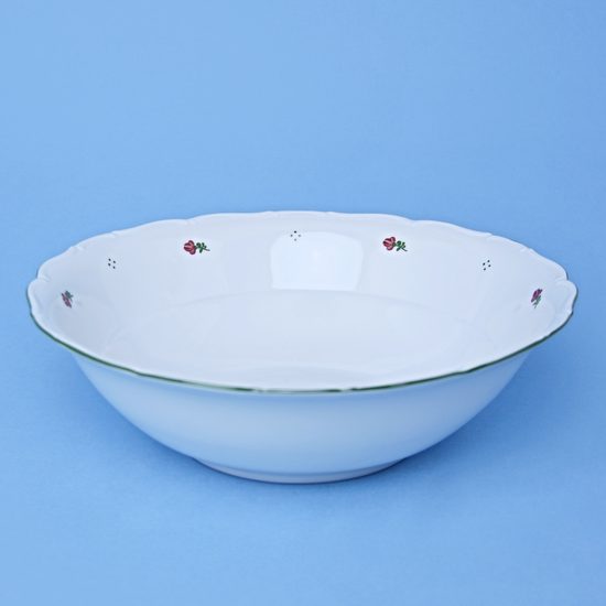 Mísa 26 cm, Verona červený kvítek + zelená, G. Benedikt 1882