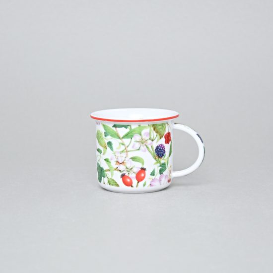 Mug Tina Fantasia, Rosehip And Blackberry, 0,10 l, mini, Cesky porcelan a.s.