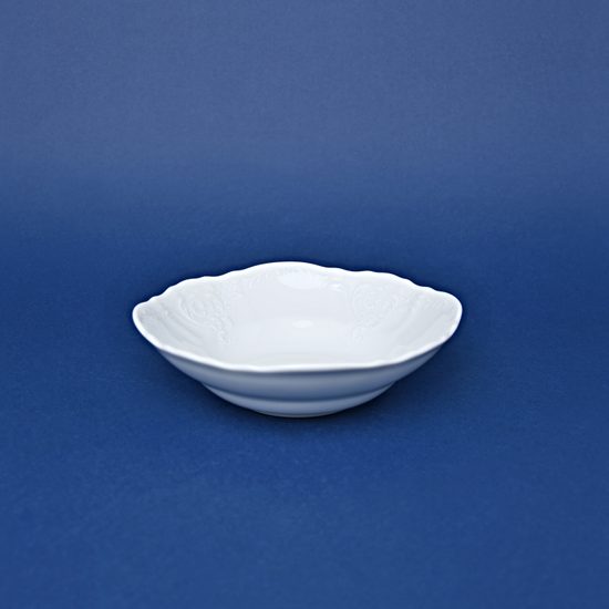 Bowl 16 cm, Thun 1794 Carlsbad porcelain, BERNADOTTE white