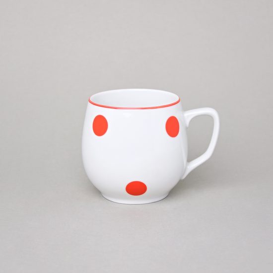 Mug Banak 300 ml, Red dots, Český porcelán a.s.
