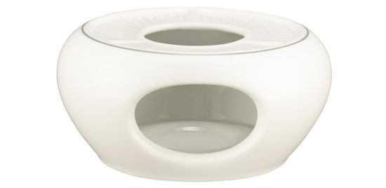 Ohřívač na svíčku pod konvice, Savona nedekor, porcelán Seltmann