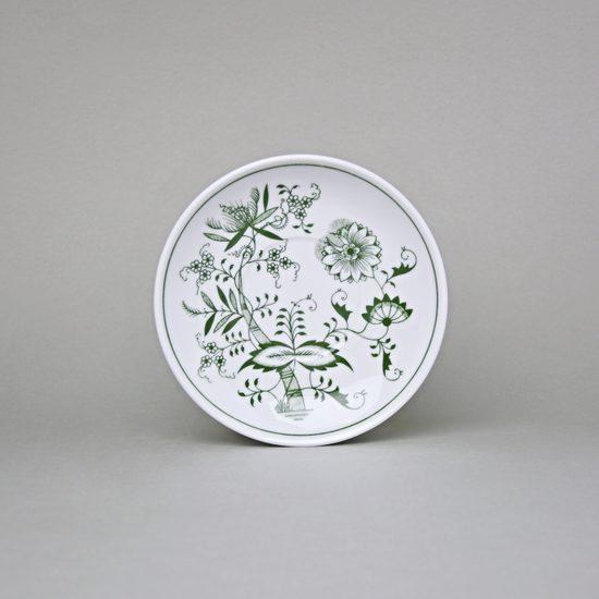 Podšálek 15 cm pod hrnek Baňák 0,30 l, zelený cibulák, Český porcelán a.s.