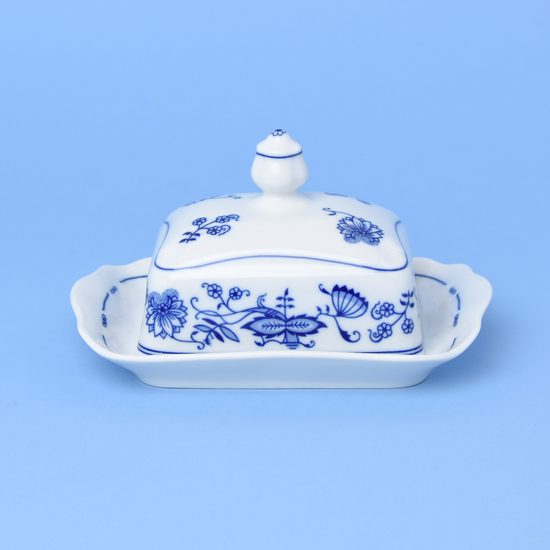 Blue Onion: Butter dish for 250 g butter, Leander Loučky